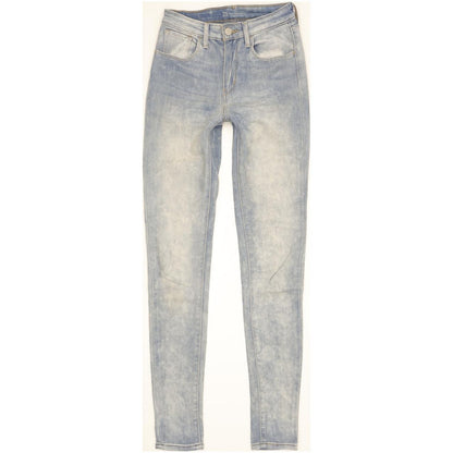 Levi's Women Blue Skinny Slim Stretch Jeans W25 L32