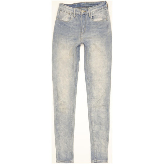 Levi's Women Blue Skinny Slim Stretch Jeans W25 L32