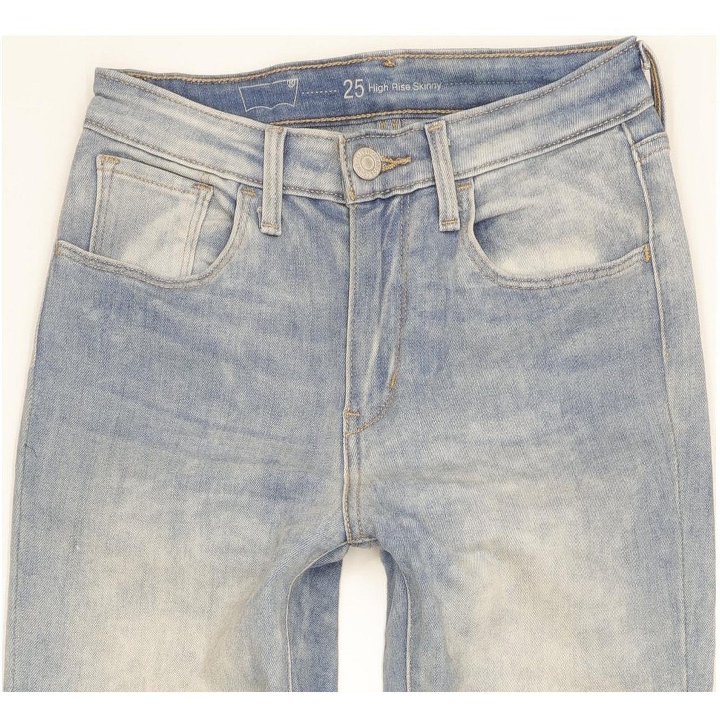 Levi's Women Blue Skinny Slim Stretch Jeans W25 L32