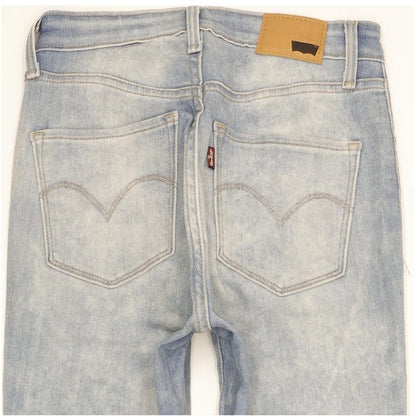 Levi's Women Blue Skinny Slim Stretch Jeans W25 L32