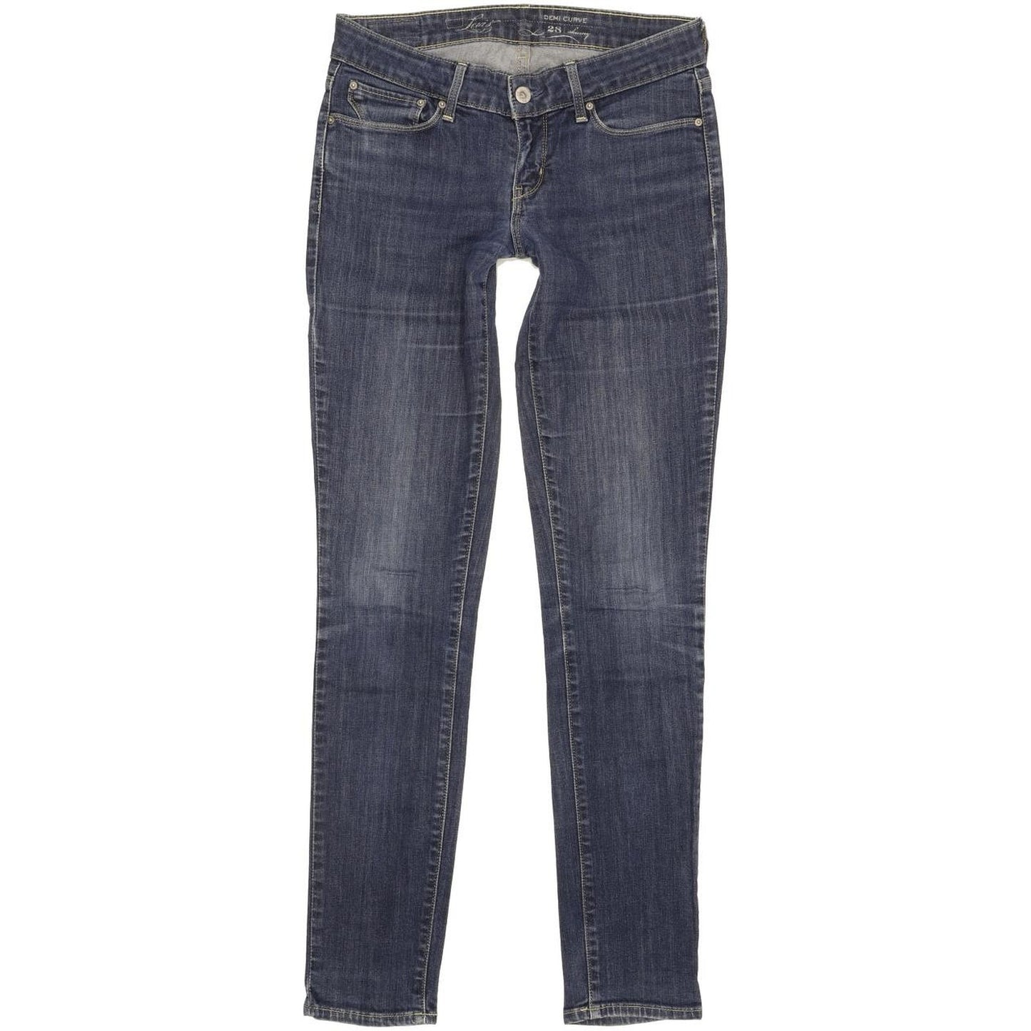 Levi's Demi Curve Women Blue Skinny Slim Stretch Jeans W28 L33