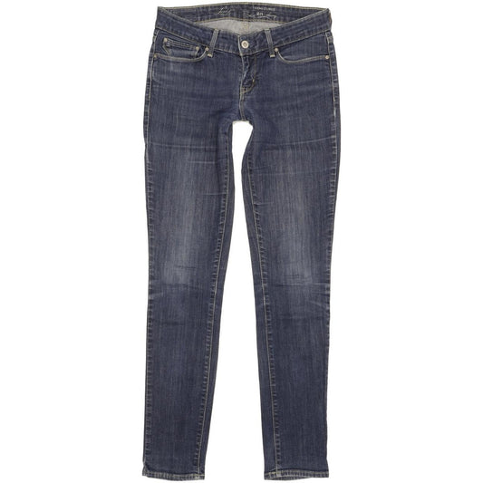 Levi's Demi Curve Women Blue Skinny Slim Stretch Jeans W28 L33