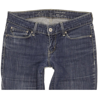 Levi's Demi Curve Women Blue Skinny Slim Stretch Jeans W28 L33
