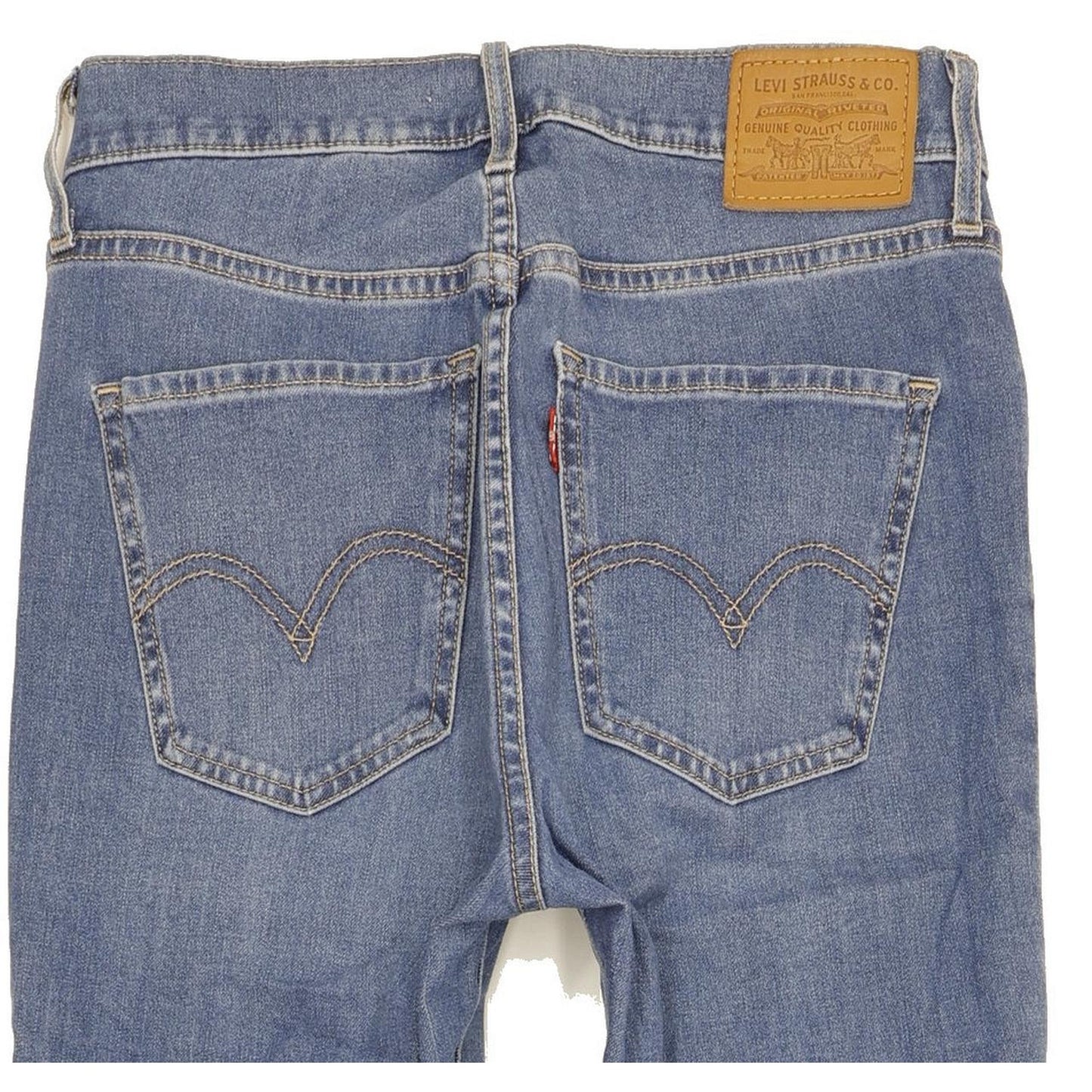 Levi's Mile Blue Skinny Slim Stretch Jeans High Waisted W26 L32