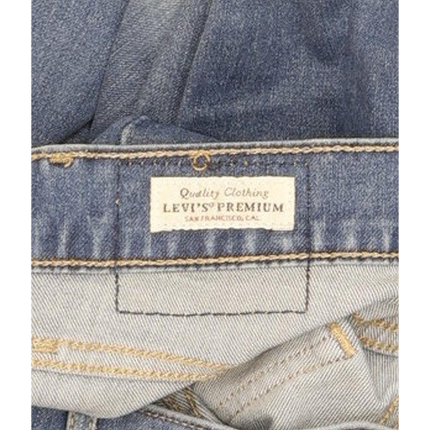 Levi's Mile Blue Skinny Slim Stretch Jeans High Waisted W26 L32