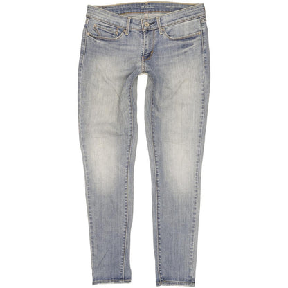 Levi's Slight Curve Women Blue Skinny Slim Stretch Jeans W27 L29