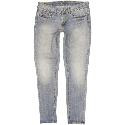 Levi's Slight Curve Women Blue Skinny Slim Stretch Jeans W27 L29