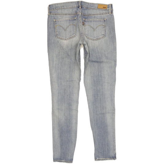 Levi's Slight Curve Women Blue Skinny Slim Stretch Jeans W27 L29