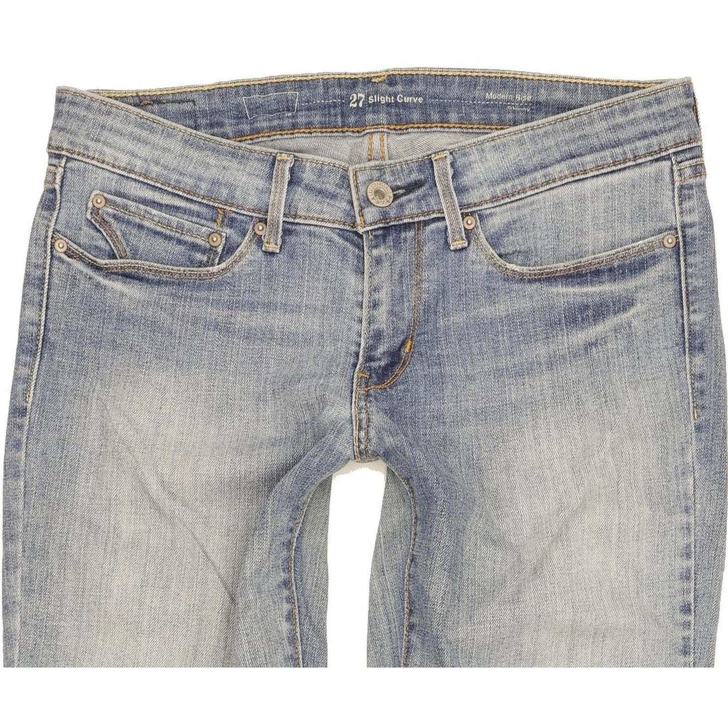 Levi's Slight Curve Women Blue Skinny Slim Stretch Jeans W27 L29