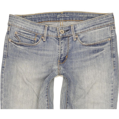 Levi's Slight Curve Women Blue Skinny Slim Stretch Jeans W27 L29
