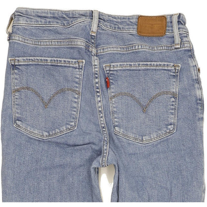 Levi's 721 Women Blue Skinny Slim Stretch Jeans W28 L29