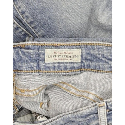 Levi's 721 Women Blue Skinny Slim Stretch Jeans W28 L29