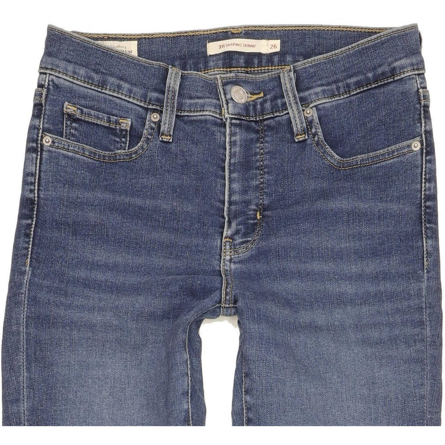 Levi's 311 Shaping Women Blue Skinny Slim Stretch Jeans W26 L32