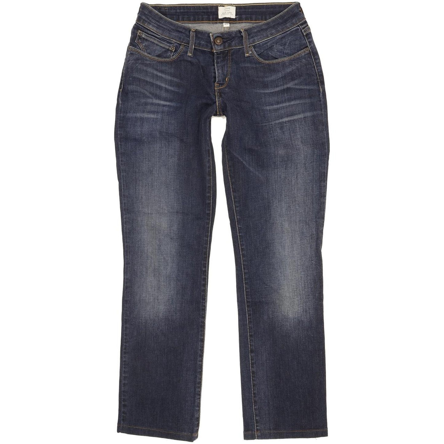 Levi's Bold Curve Women Blue Straight Slim Stretch Jeans W29 L28