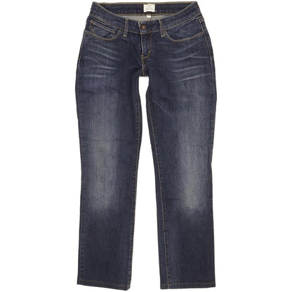 Levi's Bold Curve Women Blue Straight Slim Stretch Jeans W29 L28