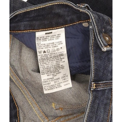 Levi's Bold Curve Women Blue Straight Slim Stretch Jeans W29 L28