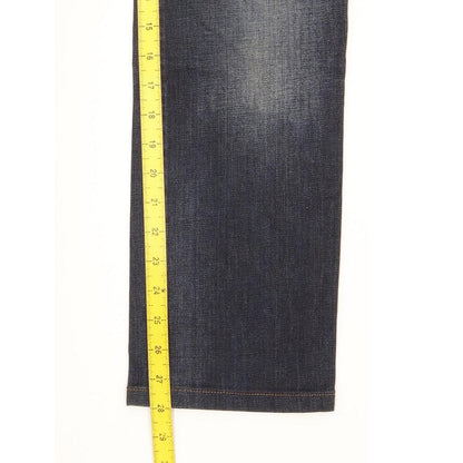 Levi's Bold Curve Women Blue Straight Slim Stretch Jeans W29 L28