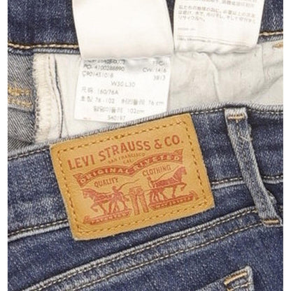 Levi's 710 Super Women Blue Skinny Slim Stretch Jeans W30 L30