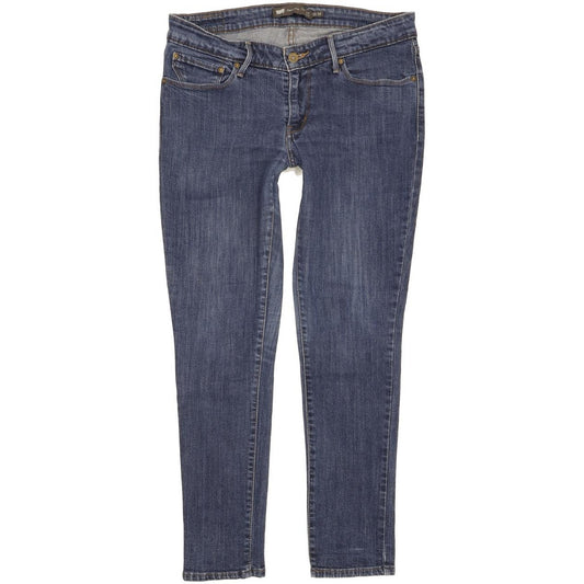 Levi's Demi Curve Women Blue Skinny Slim Stretch Jeans W30 L28