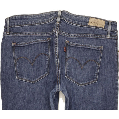 Levi's Demi Curve Women Blue Skinny Slim Stretch Jeans W30 L28