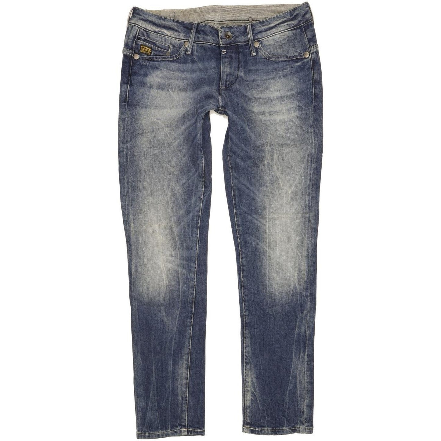 G-Star Midge Women Blue Skinny Slim Stretch Jeans W30 L30