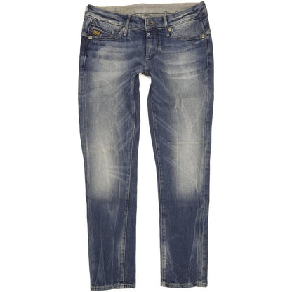 G-Star Midge Women Blue Skinny Slim Stretch Jeans W30 L30