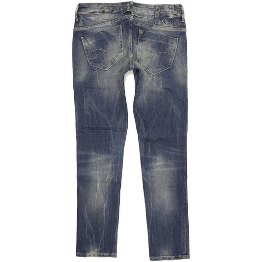 G-Star Midge Women Blue Skinny Slim Stretch Jeans W30 L30