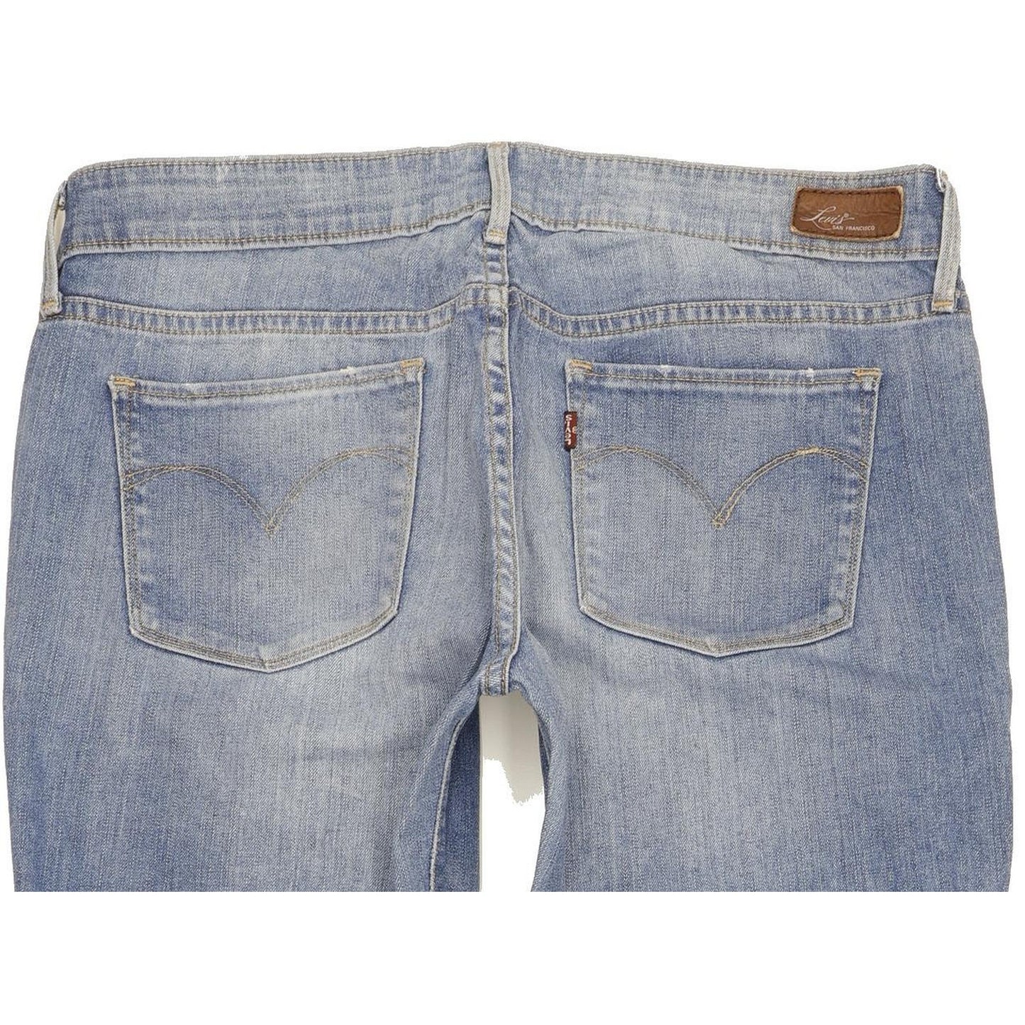 Levi's Slight Curve Women Blue Straight Slim Stretch Jeans W31 L31
