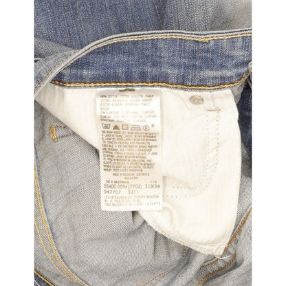 Levi's Slight Curve Women Blue Straight Slim Stretch Jeans W31 L31