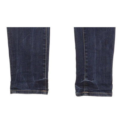 G-Star Lynn Mid Women Blue Skinny Slim Stretch Jeans W27 L32
