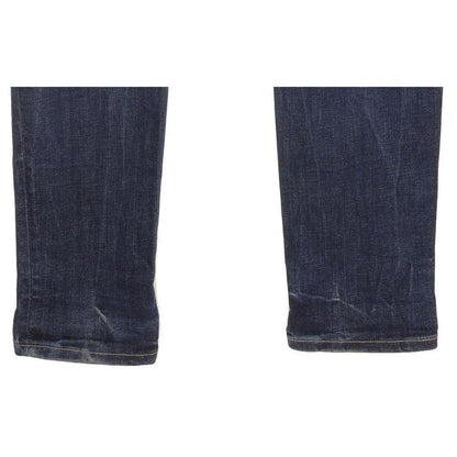 G-Star Lynn Mid Women Blue Skinny Slim Stretch Jeans W27 L32