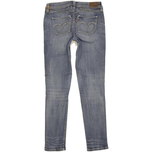 Levi's Demi Curve Women Blue Skinny Slim Stretch Jeans W27 L30
