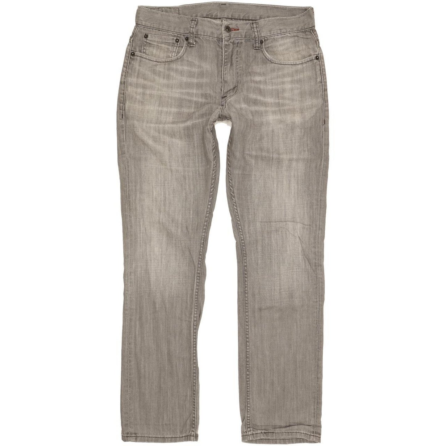Levi's 511 Men Grey Straight Slim Jeans W34 L32