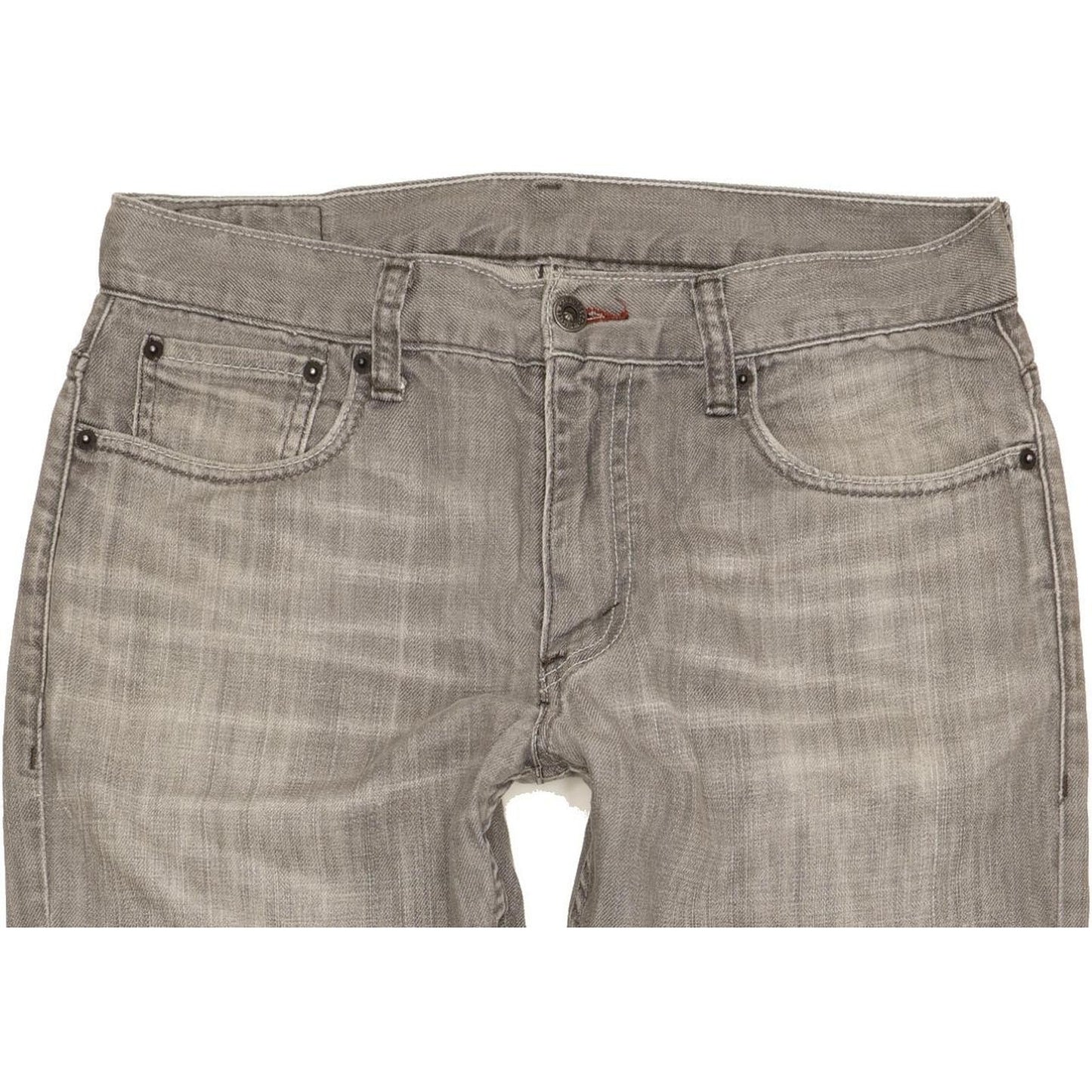 Levi's 511 Men Grey Straight Slim Jeans W34 L32