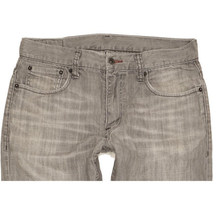 Levi's 511 Men Grey Straight Slim Jeans W34 L32