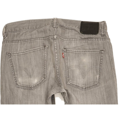 Levi's 511 Men Grey Straight Slim Jeans W34 L32