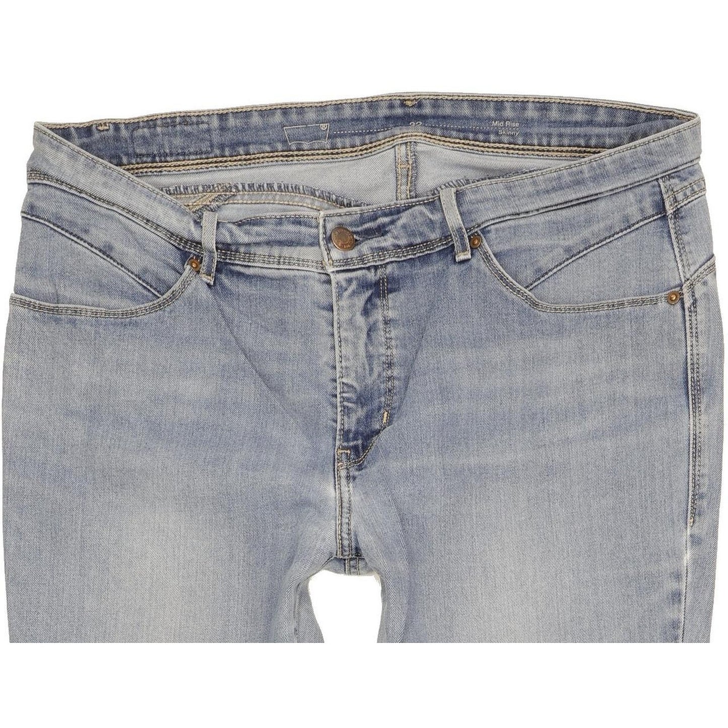 Levi's Women Blue Skinny Slim Stretch Jeans W32 L31