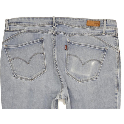 Levi's Women Blue Skinny Slim Stretch Jeans W32 L31