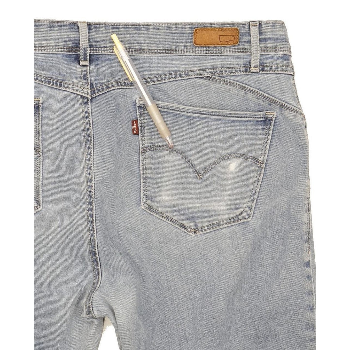 Levi's Women Blue Skinny Slim Stretch Jeans W32 L31