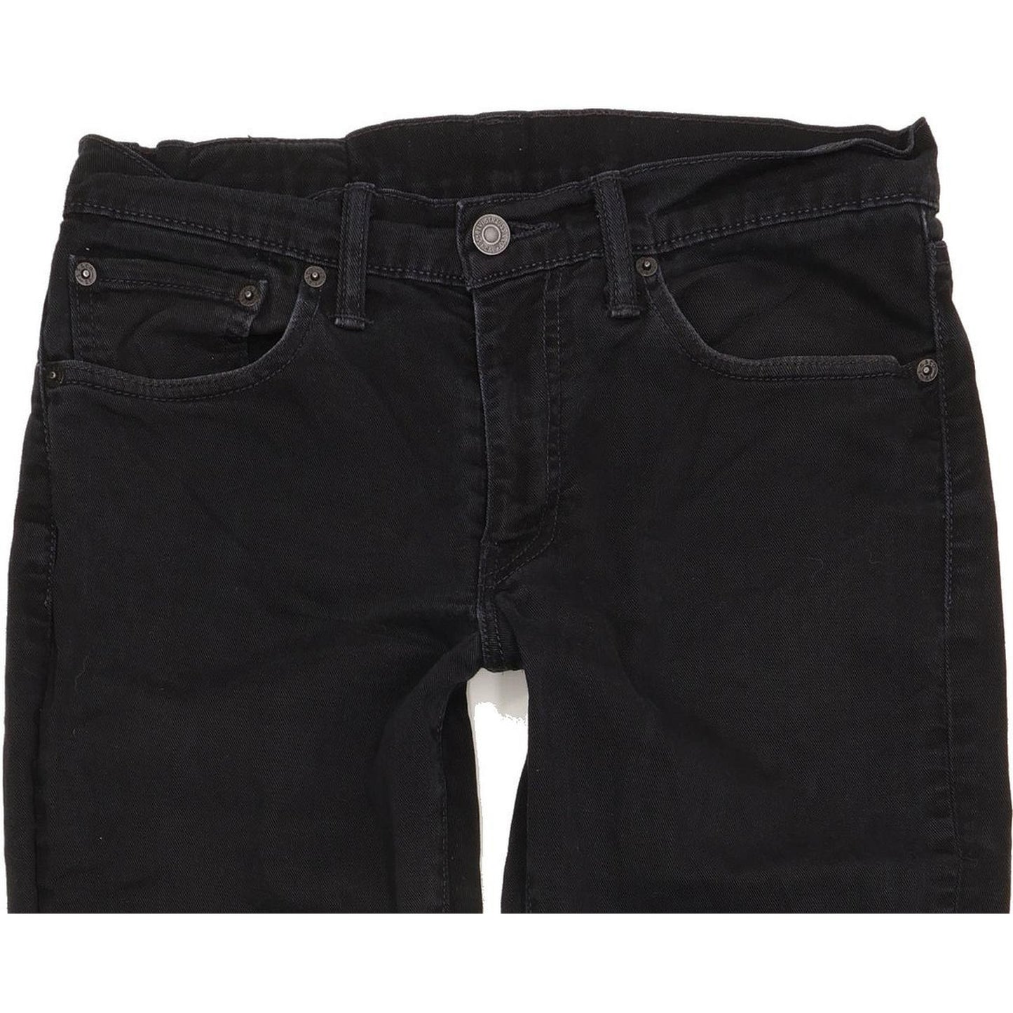 Levi's 511 Men Black Straight Slim Stretch Jeans W32 L31