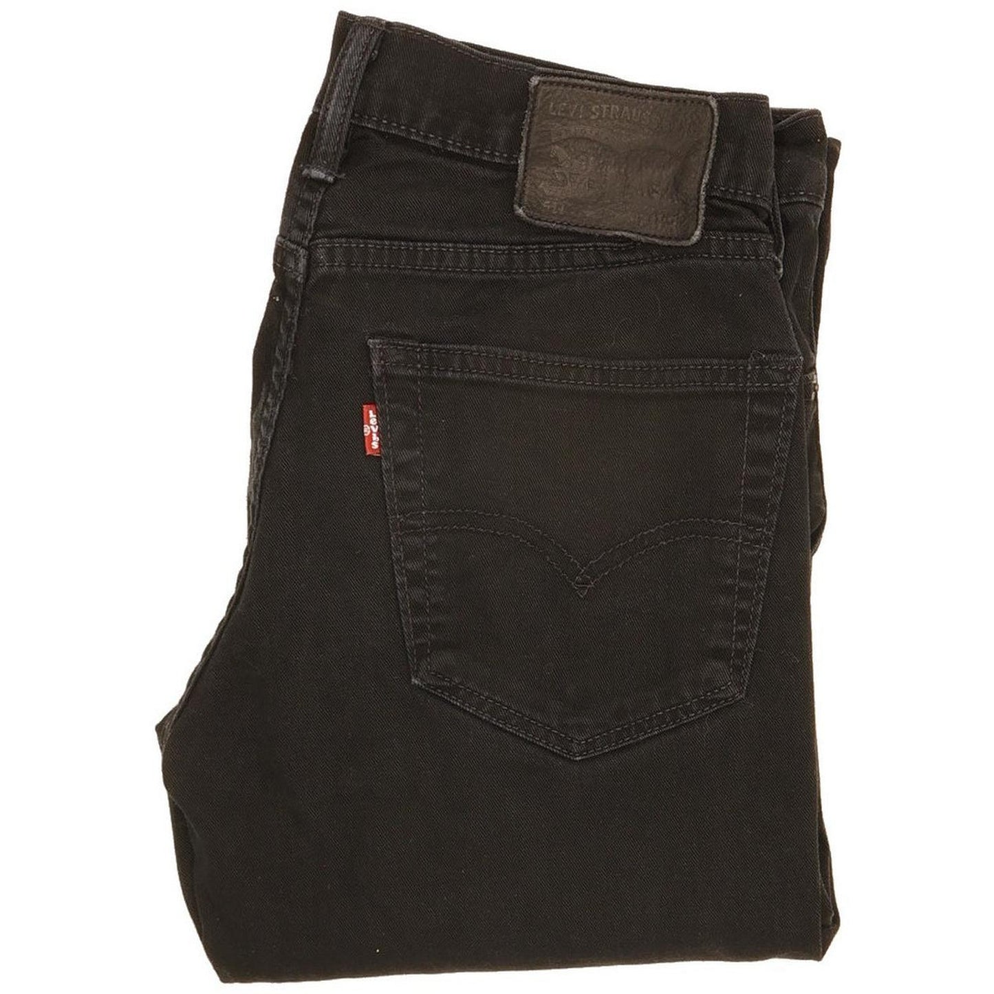 Levi's 511 Men Black Straight Slim Stretch Jeans W32 L31