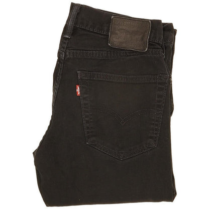Levi's 511 Men Black Straight Slim Stretch Jeans W32 L31