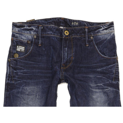 G-Star Arc 3D Men Navy Tapered Slim Jeans W31 L32