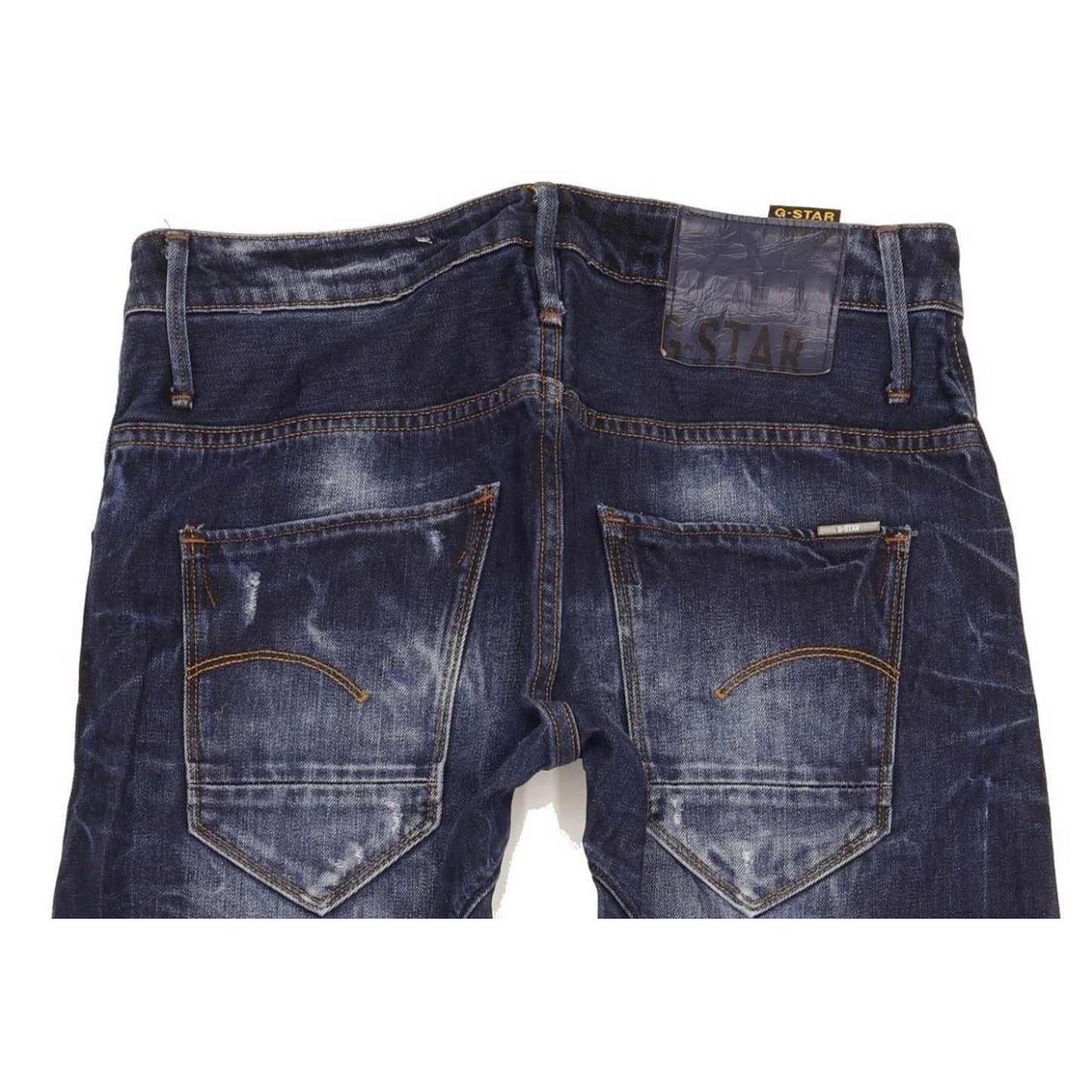 G-Star Arc 3D Men Navy Tapered Slim Jeans W31 L32
