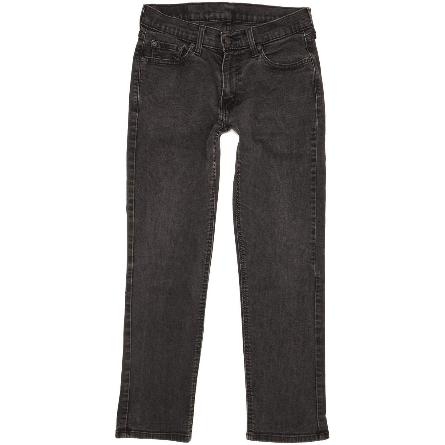 Levi's 541 Men Black Straight Slim Stretch Jeans W30 L29