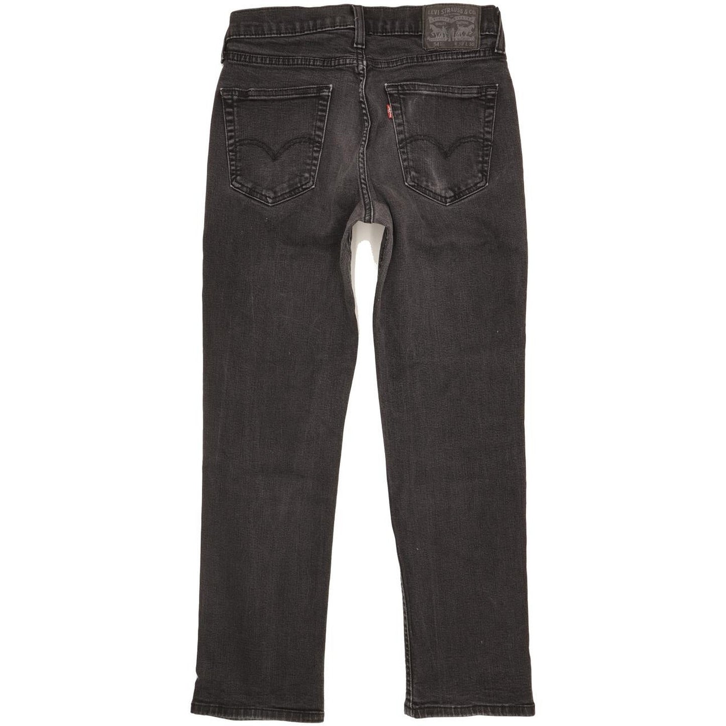 Levi's 541 Men Black Straight Slim Stretch Jeans W30 L29