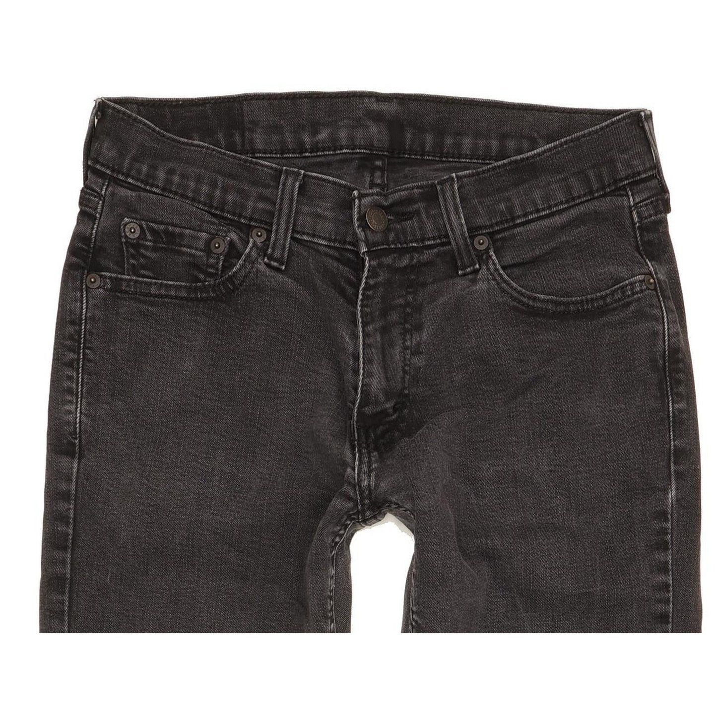 Levi's 541 Men Black Straight Slim Stretch Jeans W30 L29
