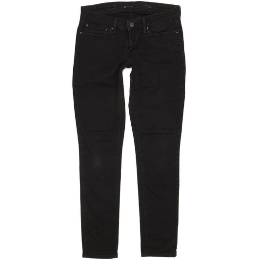 Levi's Demi Curve Women Black Skinny Slim Stretch Jeans W28 L30