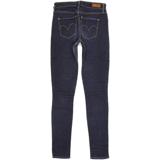 Levi's Women Blue Skinny Slim Stretch Jeans W24 L31