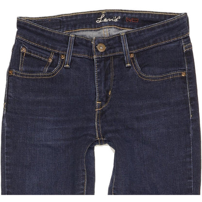 Levi's Women Blue Skinny Slim Stretch Jeans W24 L31